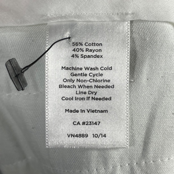 NEW Talbots Pants Womens 4 petite blue Newport straight leg trouser classic - Picture 7 of 10